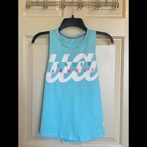 Under Armour girls workout shirt